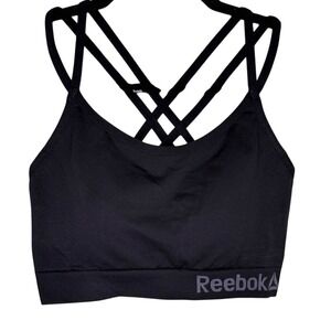 Reebok Cosmos 2.0 seamless strappy sports bra Small NWT
